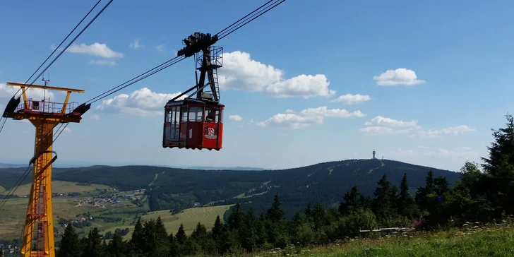 Výlet lanovkou na Fichtelberg určitě zaujme každého. 