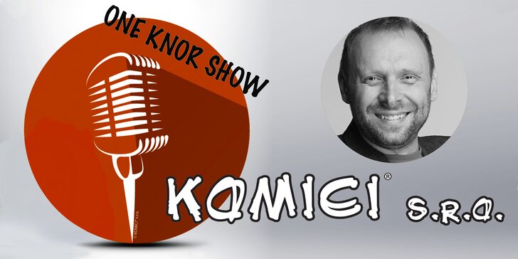 Vstupenka na One Knor Show: 90minutový stand-up baviče Miloše Knora