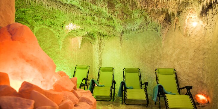 Relaxace v solné jeskyni: jednorázový vstup nebo přenosná permanentka