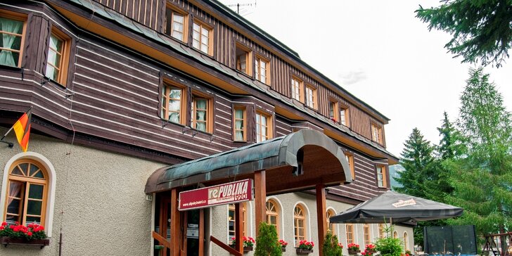 Léto i podzim ve Špindlu: 1–4 noci s polopenzí v hotelu alpského stylu s wellness