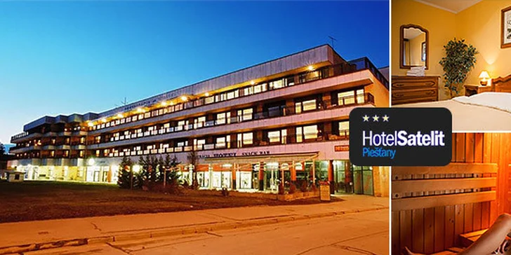 Relax a romantika v Hoteli Satelit*** v Piešťanoch