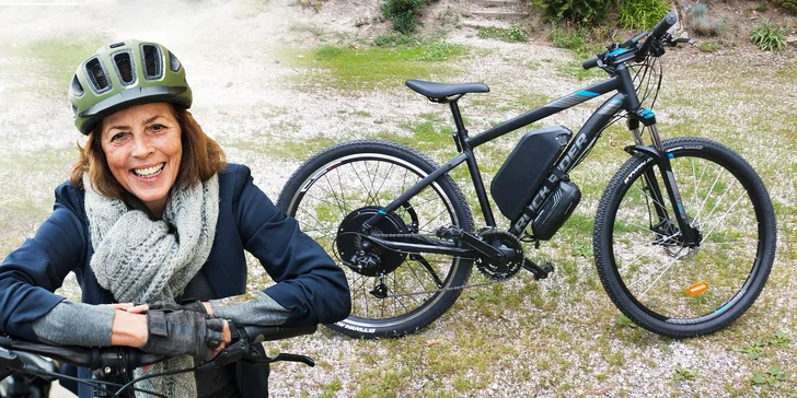 Požičanie elektrobicykla Rockrider až na 24 hodín – Modra