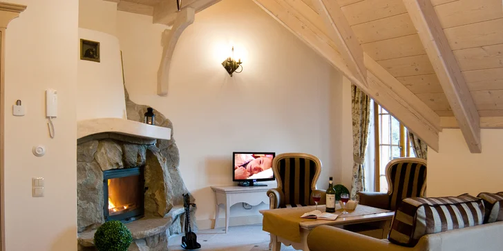 Apartmány a domek mají vlastní kuchyňku.