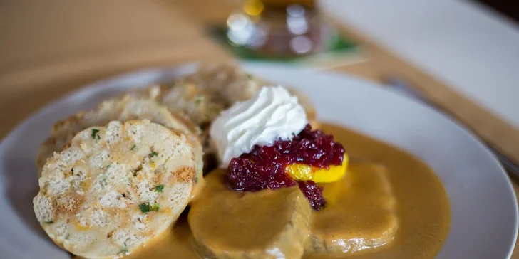 To nejlepší z české kuchyně - vytříbené 3chodové menu pro 2 labužníky