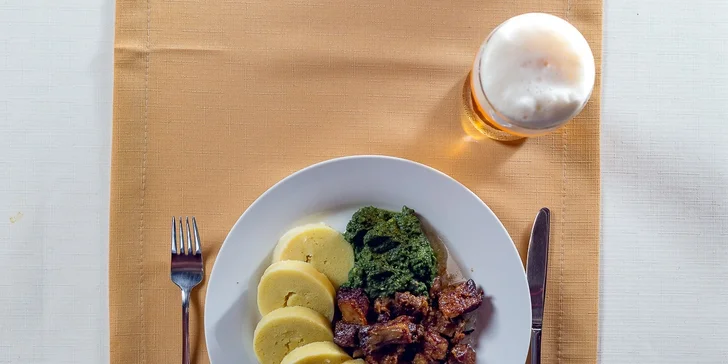 To nejlepší z české kuchyně - vytříbené 3chodové menu pro 2 labužníky