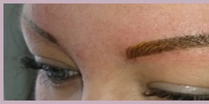 Permanentní make-up obočí technikou vláskování - nové nebo oživení