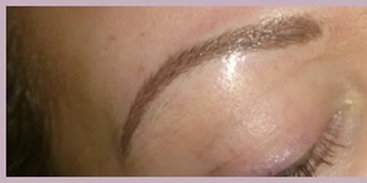 Permanentní make-up obočí technikou vláskování - nové nebo oživení