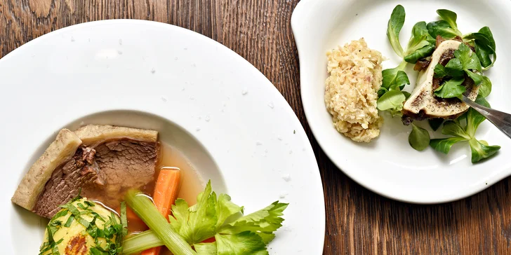 Pohoštění jako pro císaře - degustační menu v rakouském stylu pro 1 či 2 osoby