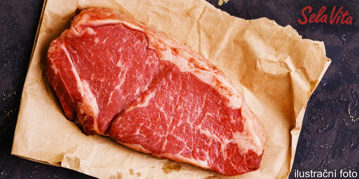Uruguayský hovězí striploin steak - 500 g masa z volného chovu