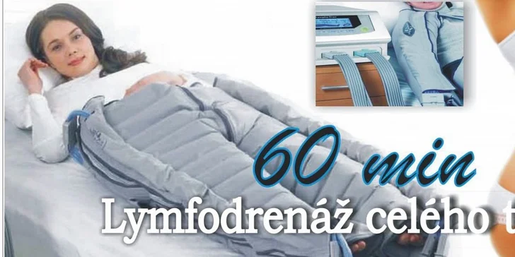 60 minut lymfodrenáže celého těla včetně ručního uvolnění uzlin a lymfatického čaje