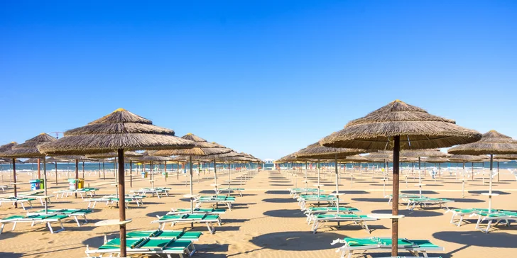 Den na překrásné pláži Lido di Jesolo s večerní návštěvou Benátek