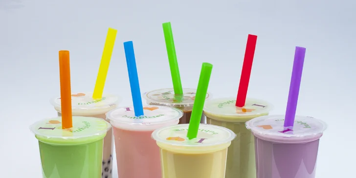 Půllitr bubble tea z limitované edice: 15 příchutí a dvojitá dávka přísad