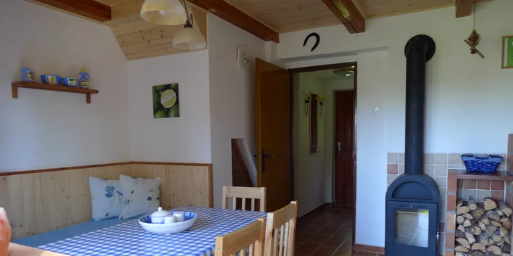Pronájem zrekonstruovaných chat na Lipně: jarní i podzimní termíny