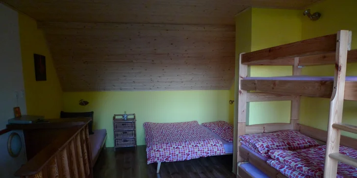 Pronájem zrekonstruovaných chat na Lipně: jarní i podzimní termíny