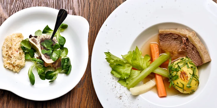 Pohoštění jako pro císaře - degustační menu v rakouském stylu pro 1 či 2 osoby