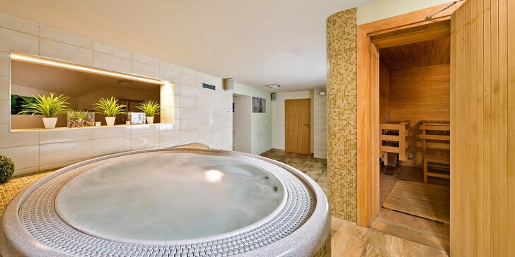 Nejlépe se relaxuje v páru: 2 hodiny v privátní vířivce a parní či finské sauně