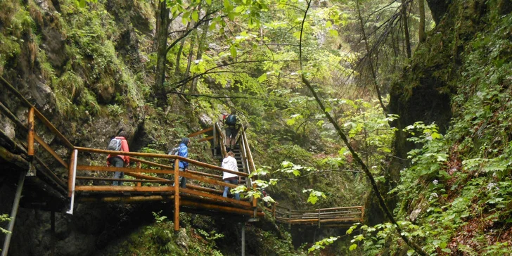Turistika divokou Ptačí soutěskou v Rakousku pro náročné i méně zdatné turisty