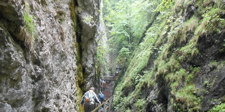 Turistika divokou Ptačí soutěskou v Rakousku pro náročné i méně zdatné turisty