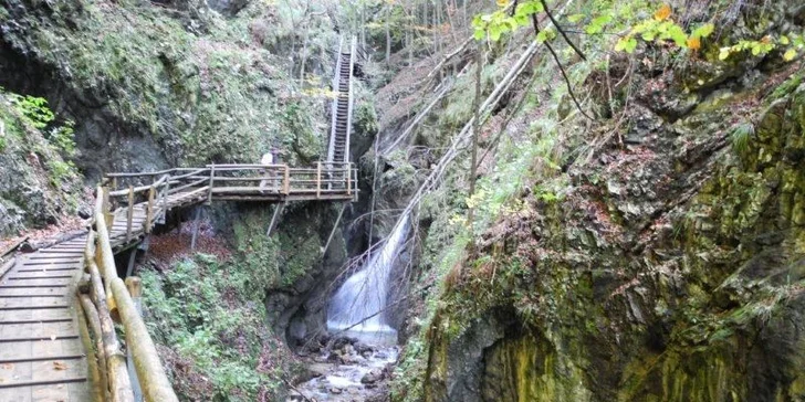 Turistika divokou Ptačí soutěskou v Rakousku pro náročné i méně zdatné turisty