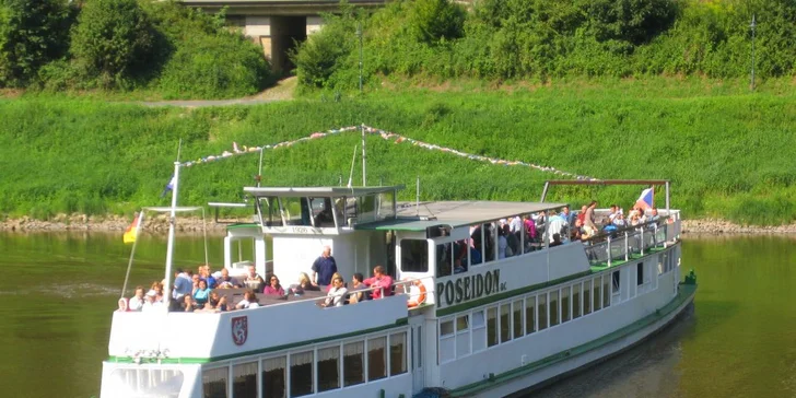 Výlet do Drážďan: doprava autobusem, plavba s večeří a živou hudbou