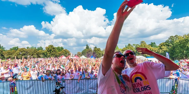 Run in Colors: startovné a vstup na koncert Paulieho Garanda nebo Bena Cristovaa