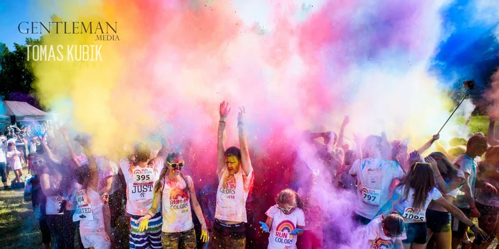 Run in Colors: startovné a vstup na koncert Paulieho Garanda nebo Bena Cristovaa