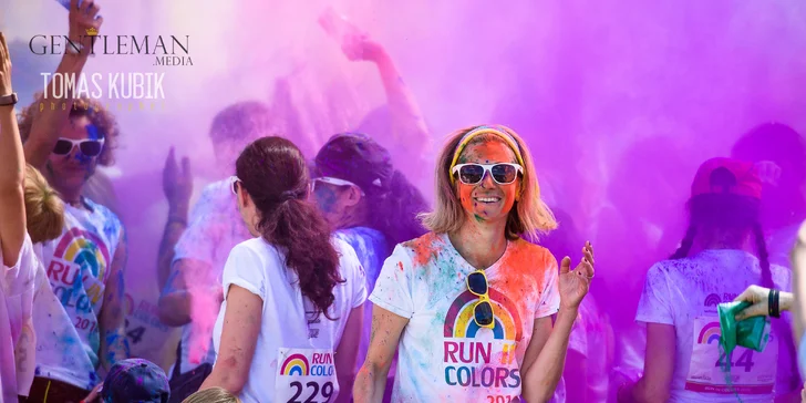 Run in Colors: startovné a vstup na koncert Paulieho Garanda nebo Bena Cristovaa