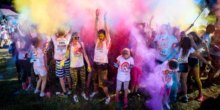 Run in Colors: startovné a vstup na koncert Paulieho Garanda nebo Bena Cristovaa