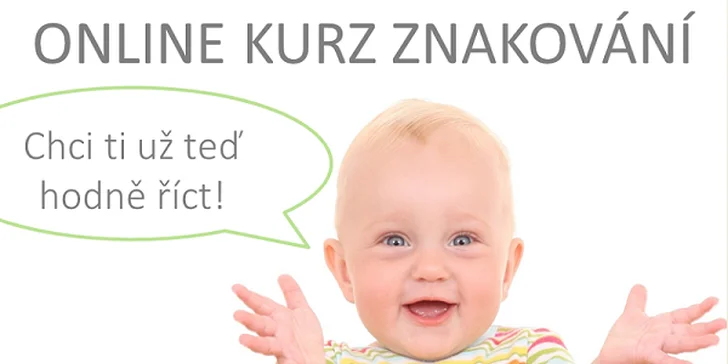 Naučte se rozumět svému děťátku: Online kurz znakování Baby Signs
