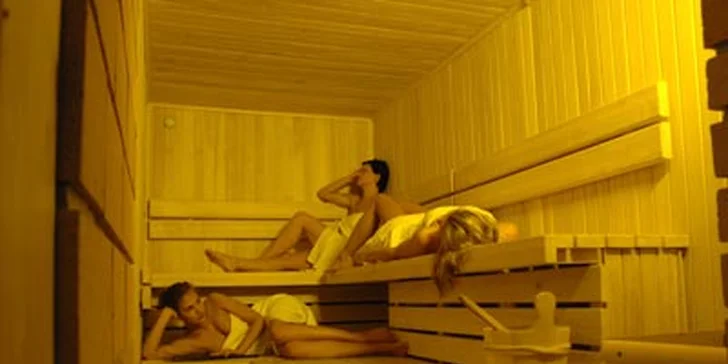 120 minut  báječné relaxace  - saunování a masáž pro jednu osobu