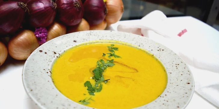 3chodové menu z čerstvých surovin pro jednu osobu