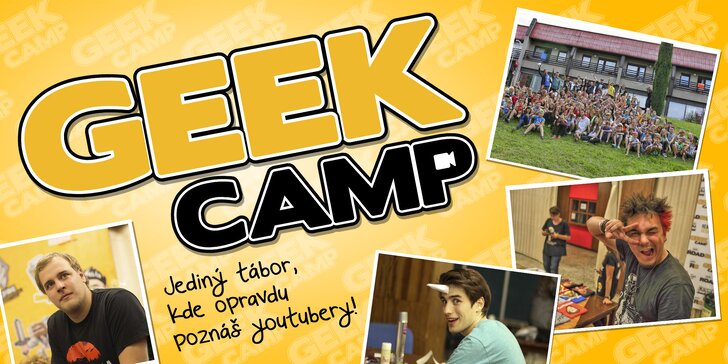 Youtuberské tábory pro moderní děti Geek Camp