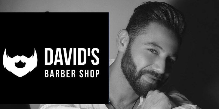 Chvilka pro pány: Sestřih vlasů a drink v nově otevřeném David´s Barber Shopu