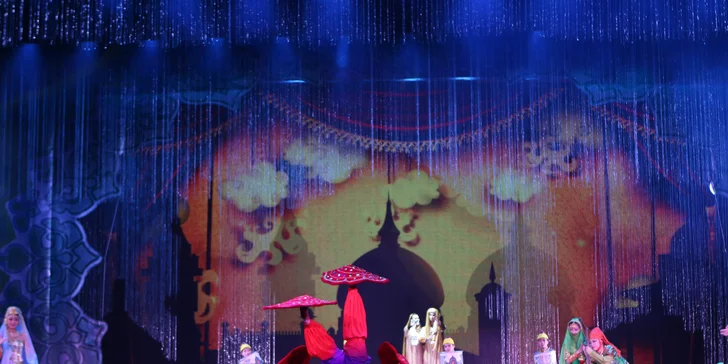 Velkolepá čínská akrobatická show "Duha nad Hedvábnou stezkou"