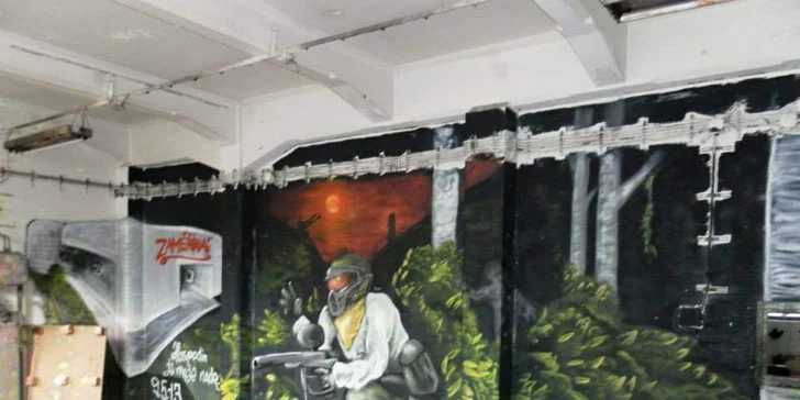 Neomezená paintballová akce uvnitř nebo venku