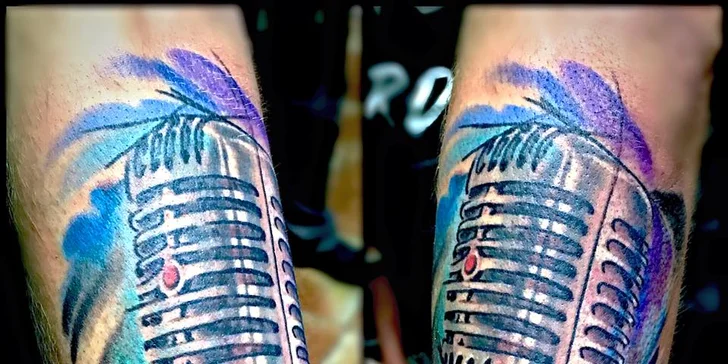 Nové tetování v profesionálním studiu Bronx ink