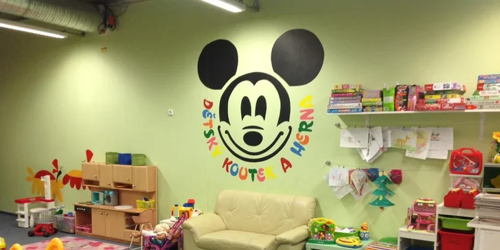 Neomezené vstupné do dětského koutku Mickey