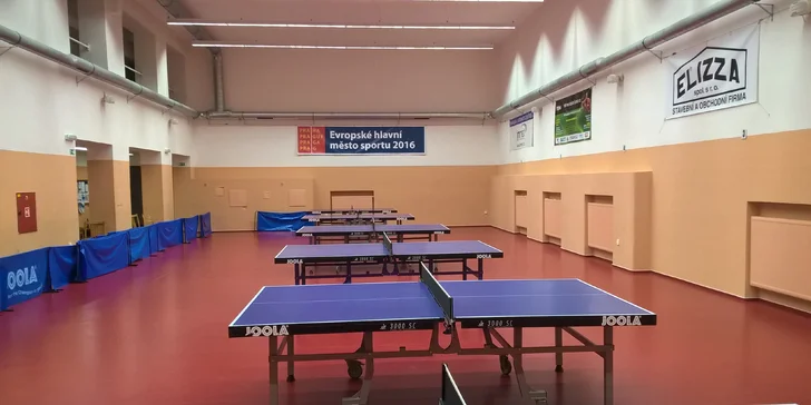Stolní tenis pro veřejnost v profi prostředí