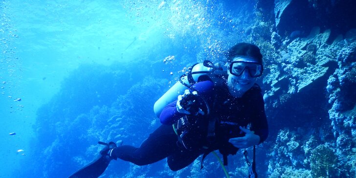 Kompletní potápečský kurz OWD / Samostatný potápěč či potápění do 20 metrů