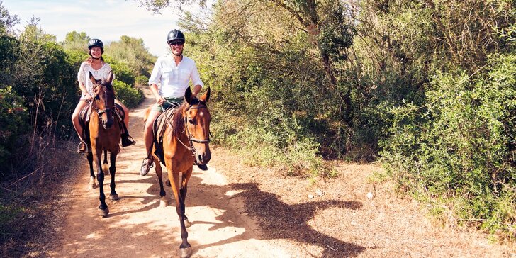 Jízda na koni po památkách Přírodního parku Džbán