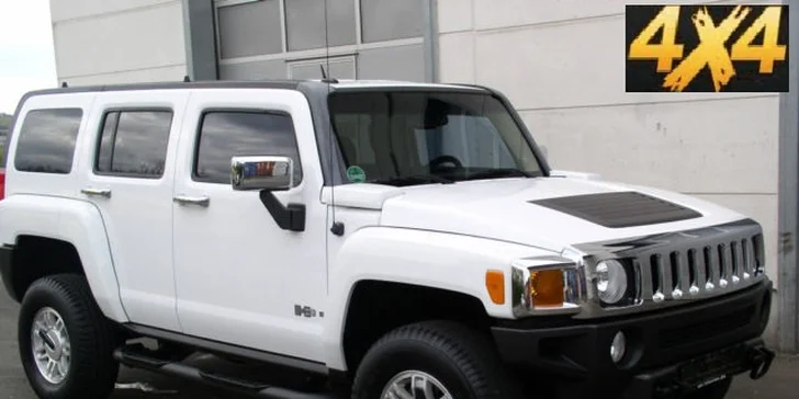 Dravá jízda v terénu či na silnici: Vyjeďte si v Hummeru H2 nebo H3