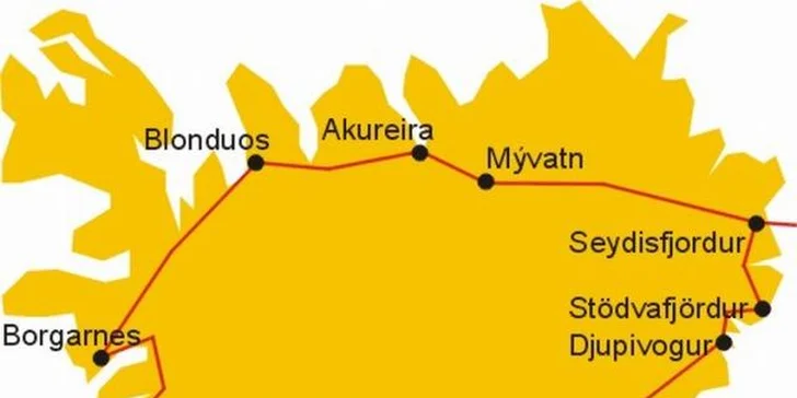Dobrodružný okruh po Islandu s ubytováním a trajektem přes Faerské ostrovy