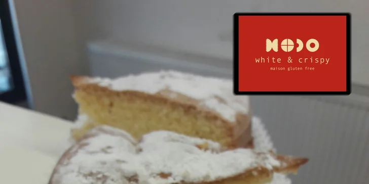 Báječný bezlepkový zákusek a teplý nápoj v žižkovské kavárně White & Crispy