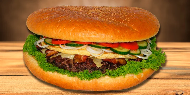 6kilový Libový párty burger až pro 20 kamarádů