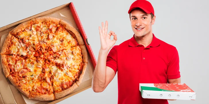 Tohle bude dobrota: 2 čerstvé pizzy dle výběru s možností rozvozu po Bruntále