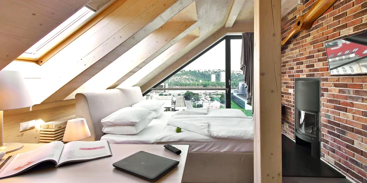 Romantika v Praze: 4* hotel s designovými pokoji, snídaně nebo polopenze