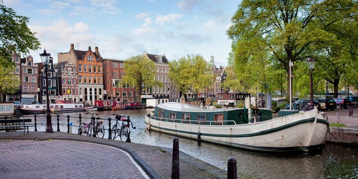 Amsterdam, burza květin, Alkmaar, Zaanse Schans, Keukenhof, Delft, Rotterdam