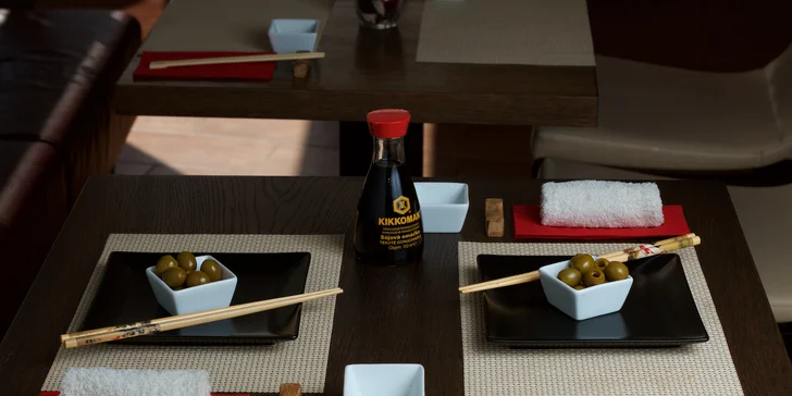 Japonské menu pro 2 degustátory - 5chodové menu a variace dezertů