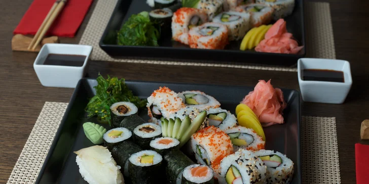 Japonské menu pro 2 degustátory - 5chodové menu a variace dezertů