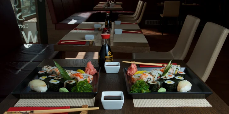 Japonské menu pro 2 degustátory - 5chodové menu a variace dezertů